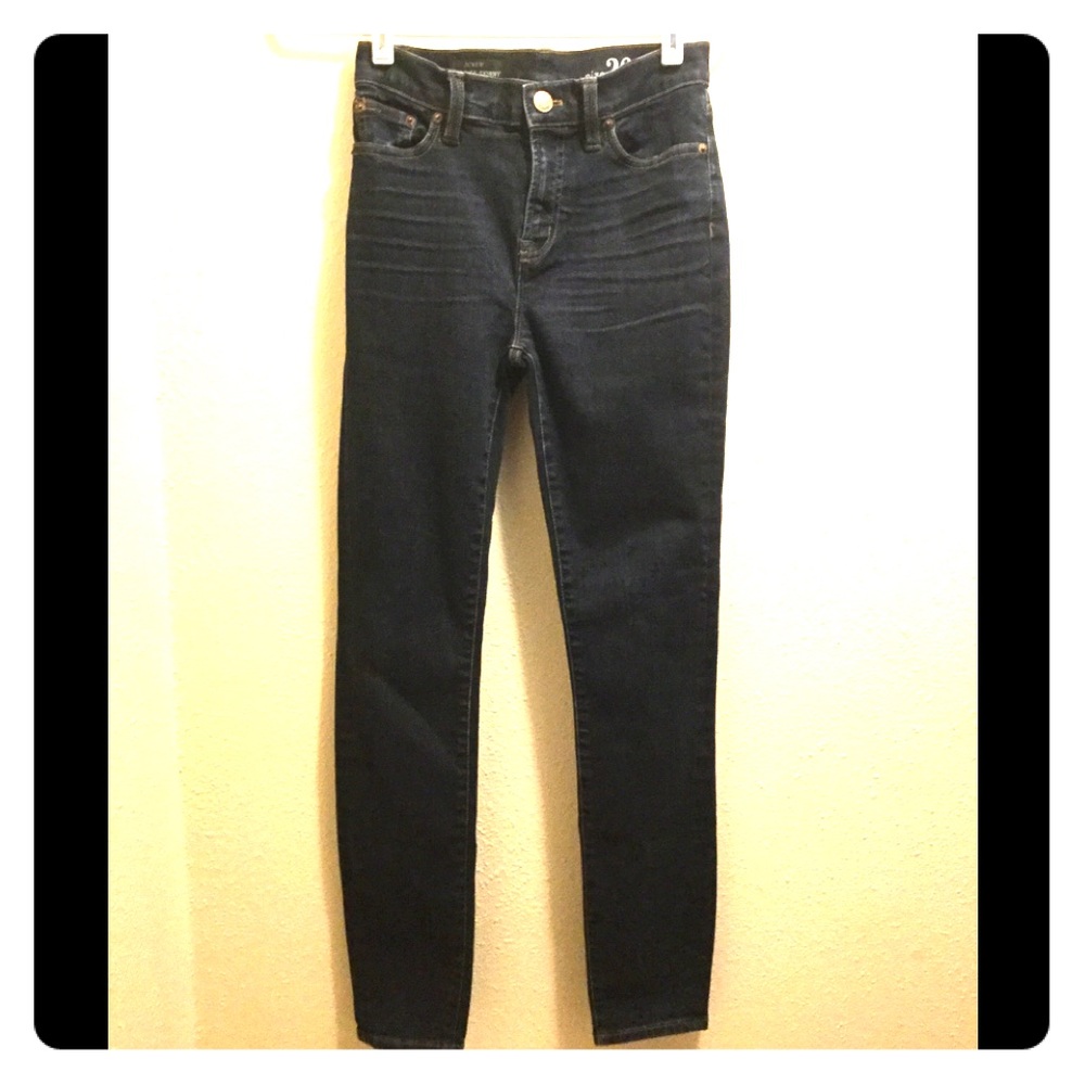 J Crew High Waist Skinny Jeans
